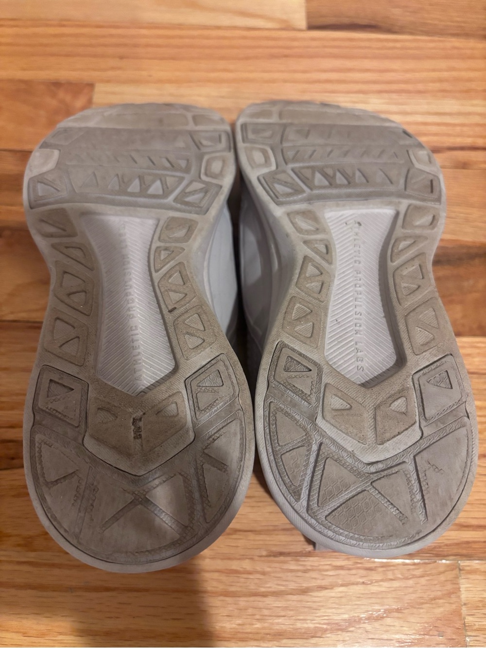 APL Light Gray Slip-On Knit Sneakers with Elastic Band - Picture 3 of 3